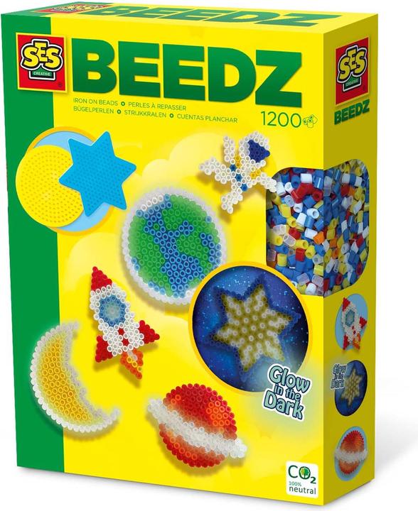 Produktbild Ses Creative Beedz Eisen auf Perlen - Im Dunkeln leuchten