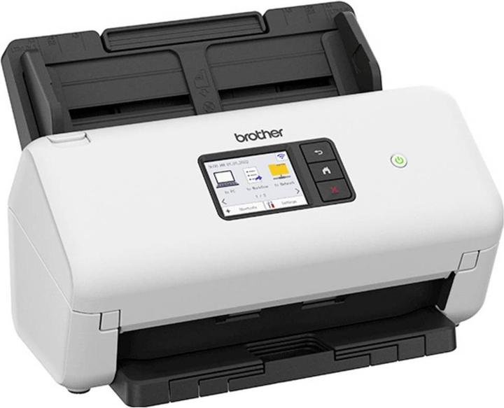 Image du produit Brother ADS-4550W Scanner 35 ipm R/V (Ethernet, USB, Wi-Fi Direct, WLAN)