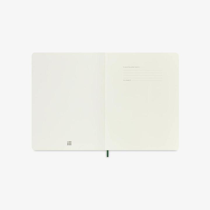 Actual product image Moleskine XL (25 x 19 cm, Lined, Soft cover)