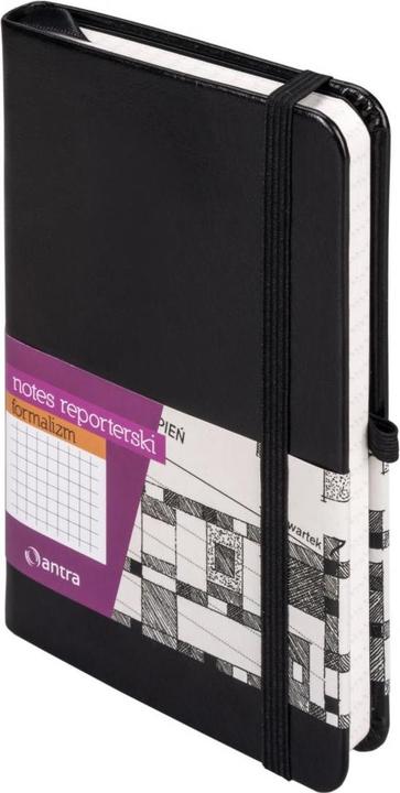 Actual product image Antrax Notebook A6 Checkered Formalism Black (A6, Checked, Hardcover)