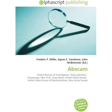 Abscam, Fachbücher von Agnes F. Vandome, John McBrewster, Frederic P. Miller