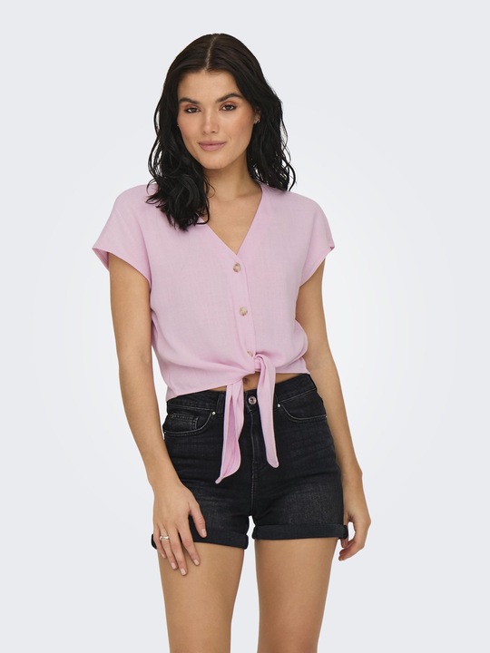 Immagine prodotto Only Onlsiesta Ss Knot Lin Bl Shirt Pnt Noos (L)