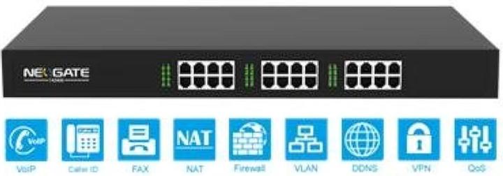Actual product image Yeastar VoIP gateway TA2400 24xFXS RJ11 or 2xFXS RJ21