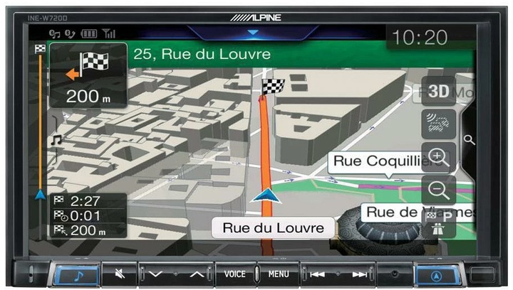 Actual product image Alpine INE-W720D (Android car, Apple Carplay)