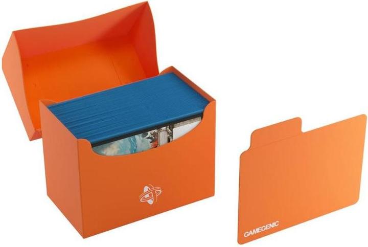 Immagine prodotto Gamegenic GGS25048 - Supporto laterale 80+ Scatola di carte arancioni