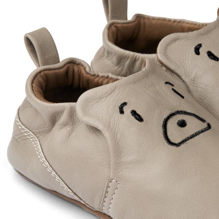 Immagine prodotto Liewood Pantofole in pelle / Fringuelli Eliot con faccia d'orso Mist (20)