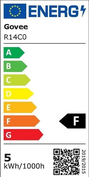Energie-Label Govee Smart White Ambience E27 Bulb (E27, 1x)