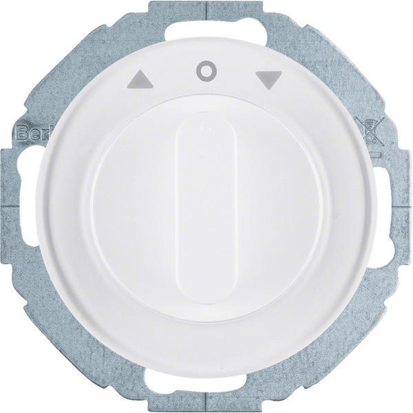 Berker 38112189 Jal-Schalter 1p Z-Stueck R. Classic pw, Taster + Schalter, Weiss