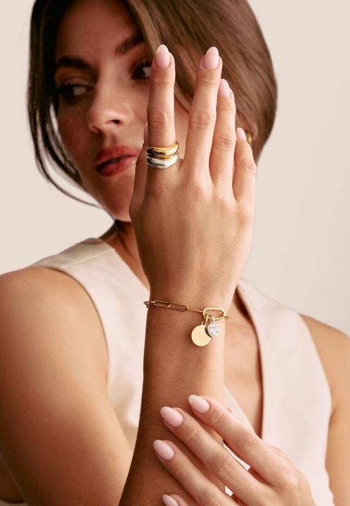 Image du produit Thomas Sabo Charm-Anhänger Coin Connect vergoldet (Argent Sterling)