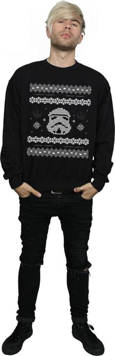 Produktbild Star Wars Stormtrooper Christmas Fair Isle Sweatshirt (M)