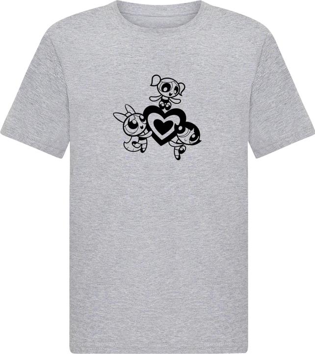 Produktbild Merchcode Kids The Powerpuff Girls - Outline Basic Tee 2.0 - 189907 (146, 152)