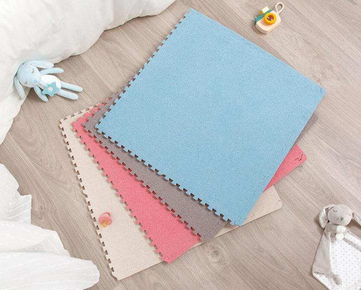 Produktbild BigBuy Spielmatte 60 x 60 x 1 cm Blau 4 Stücke (60 x 60 cm)