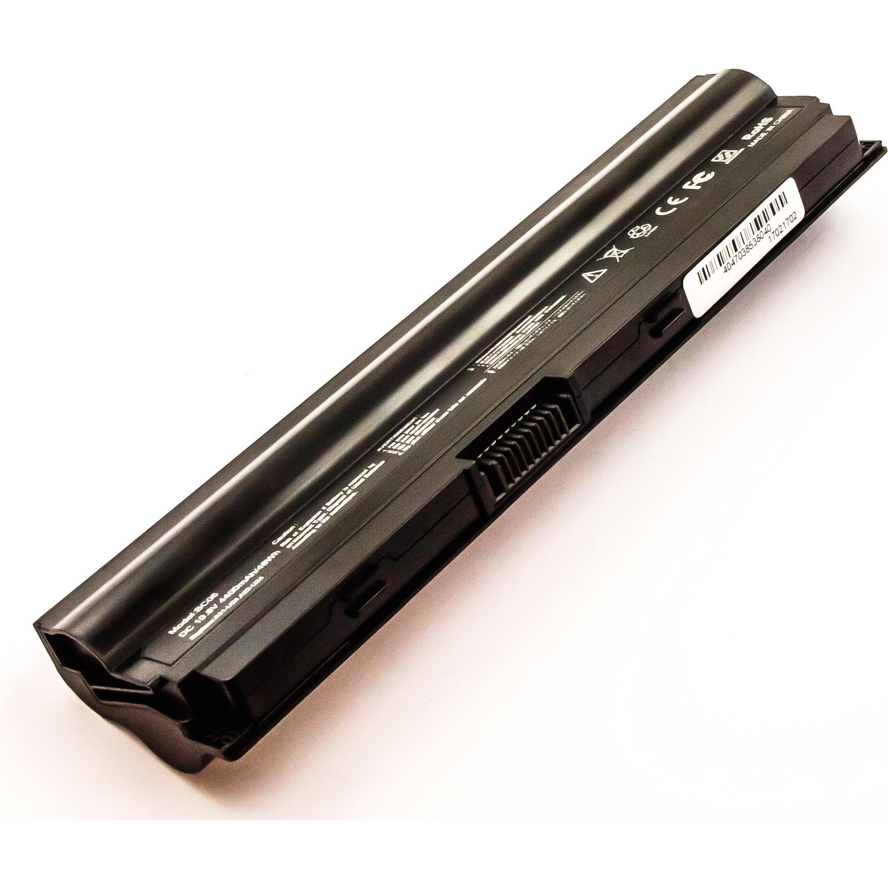 AGI Akku kompatibel mit Asus U24E Series - Akku - 4.400 mAh (4400 mAh), Notebook Akku, Schwarz