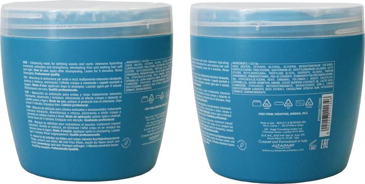 Immagine prodotto Alfaparf Semi Di Lino Maschera per il miglioramento dei riccioli (500 ml)