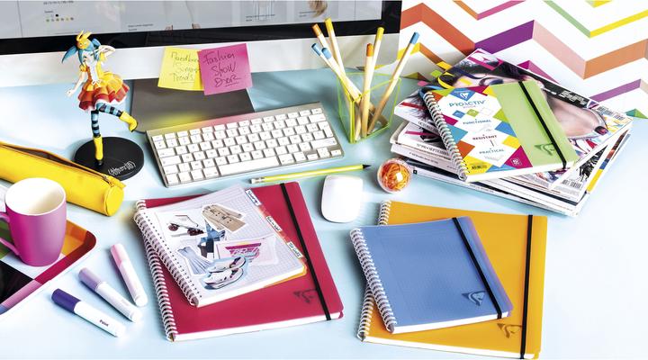 Immagine prodotto Clairefontaine Linicolor Fresh (A5, Righe, Copertina morbida)