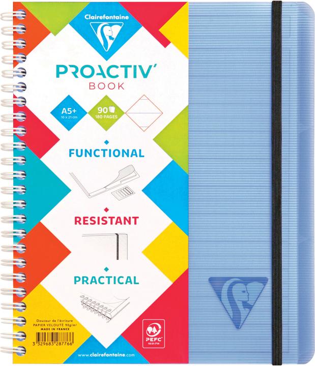 Immagine prodotto Clairefontaine Linicolor Fresh (A5, Righe, Copertina morbida)