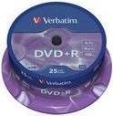 Produktbild Verbatim DVD+R, 4.7GB, 16x Spindel (25 x)