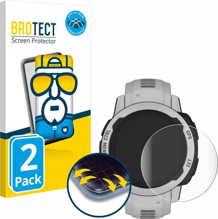 Productafbeelding BROTECT Volledig bedekkende screen protector (Instinct 2S Solar)