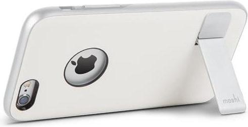 Produktbild Moshi Kameleon - designer case with aluminum kickstand - fits iPhone 6/6s - Ivory White (Apple iPhone 6)