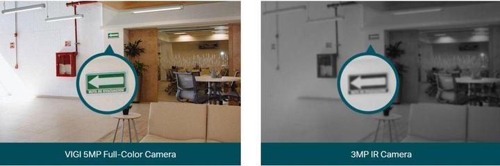 Produktbild TP-Link VIGI C450(4MM) - Revolverkamera, 5MP, 4mm, Voll-Farbe (2880 x 1620 Pixels)