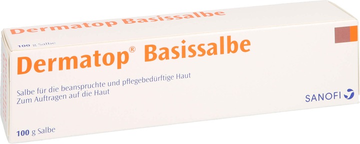 Actual product image Sanofi Dermatop basic ointment, 100 g ointment (Body cream)
