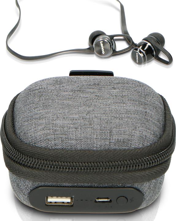 Actual product image Lenco EPB-160BK (No noise cancelling, 9 h, Wireless)