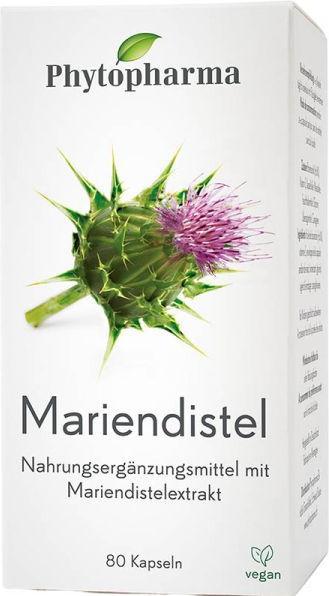 Image du produit Phytopharma Mariendistel (80 pièce(s), Capsules, 78 g)