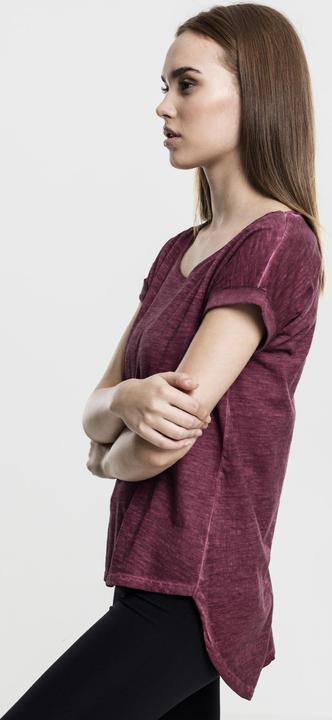 Immagine prodotto Urban Classics Tee lungo da donna a forma di schienale con tintura spray (L)