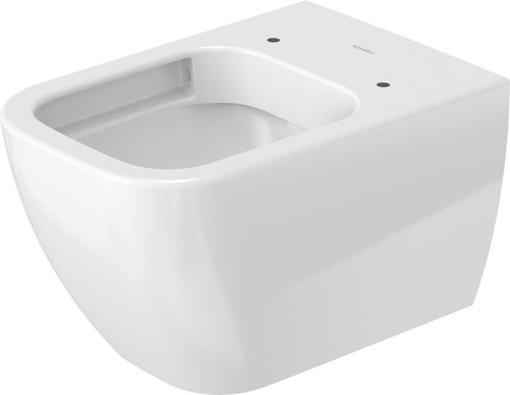 Actual product image Duravit Wall-hung WC HAPPY D.2 RIMLESS deep, 365x540mm HygieneGlaze white