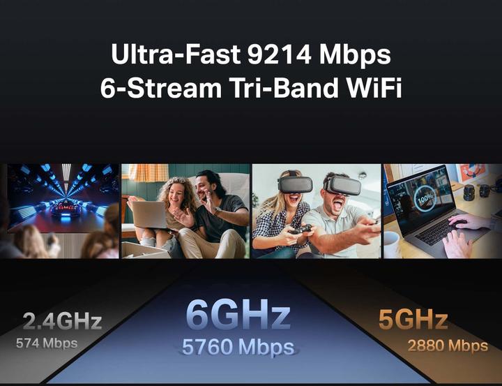 Productafbeelding TP-Link BE9300 Tri-Band Wi-Fi 7 router