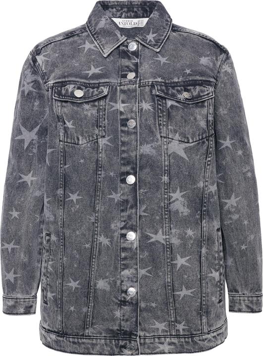 Actual product image Studio Untold Star Print Denim Jacket (46, 48)