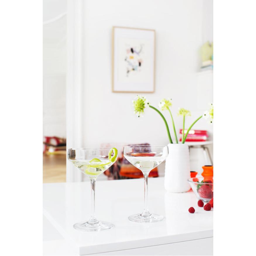 Thumbnail - Holmegaard Perfection Martiniglas, Cocktailgläser, Transparent