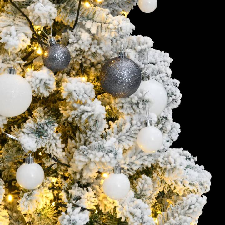 Produktbild vidaXL Weihnachtsbaum Klappbar LED Beleuchtet Christbaum Tannenbaum Deko 150cm (150 cm)