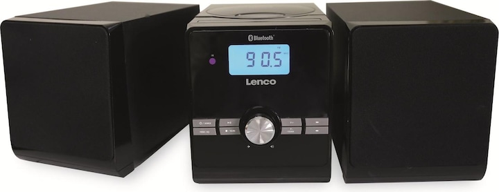 Image du produit Lenco MC-030BK (Bluetooth, Lecteur de CD, 2x 10 W)