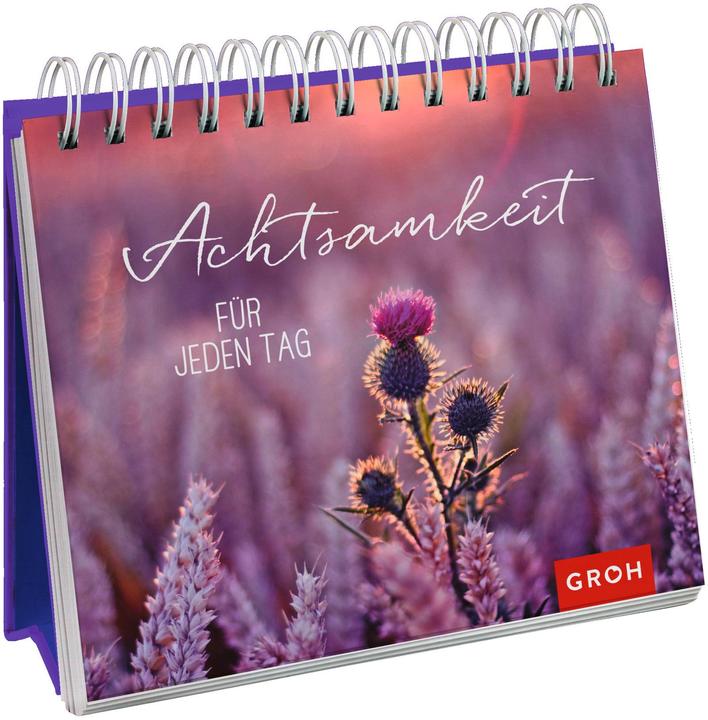 Produktbild Achtsamkeit für jeden Tag (Deutsch, Groh Verlag, 2017)