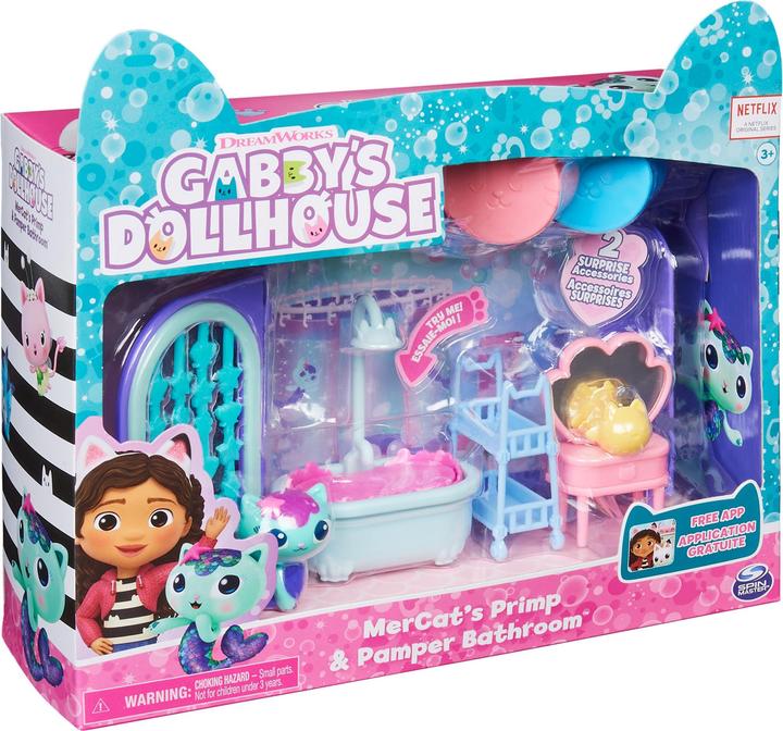 Produktbild Gabby's Dollhouse Deluxe Room MerCat's Bathroom