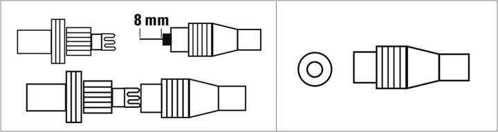 Produktbild Hama Antennen-Kupplung, Koax, klemmbar (Antennenkabel)