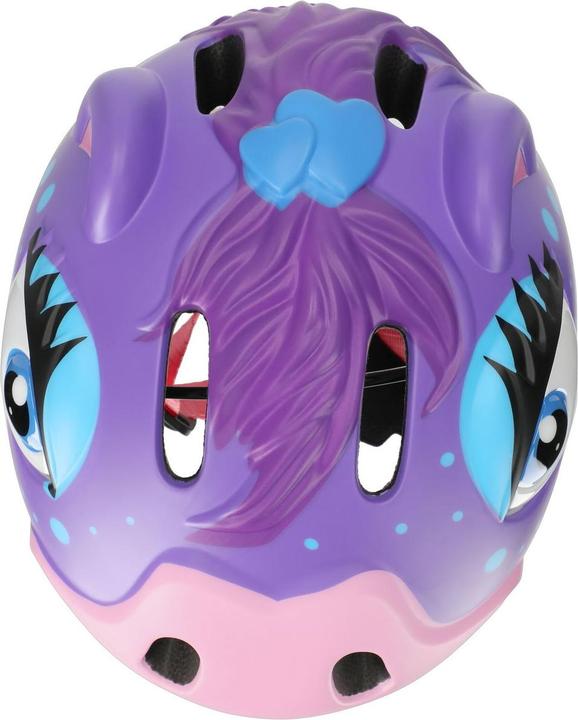 Actual product image Crazy Safety Horse Bicycle Helmet - Purple (100901-03) (49 - 55 cm)