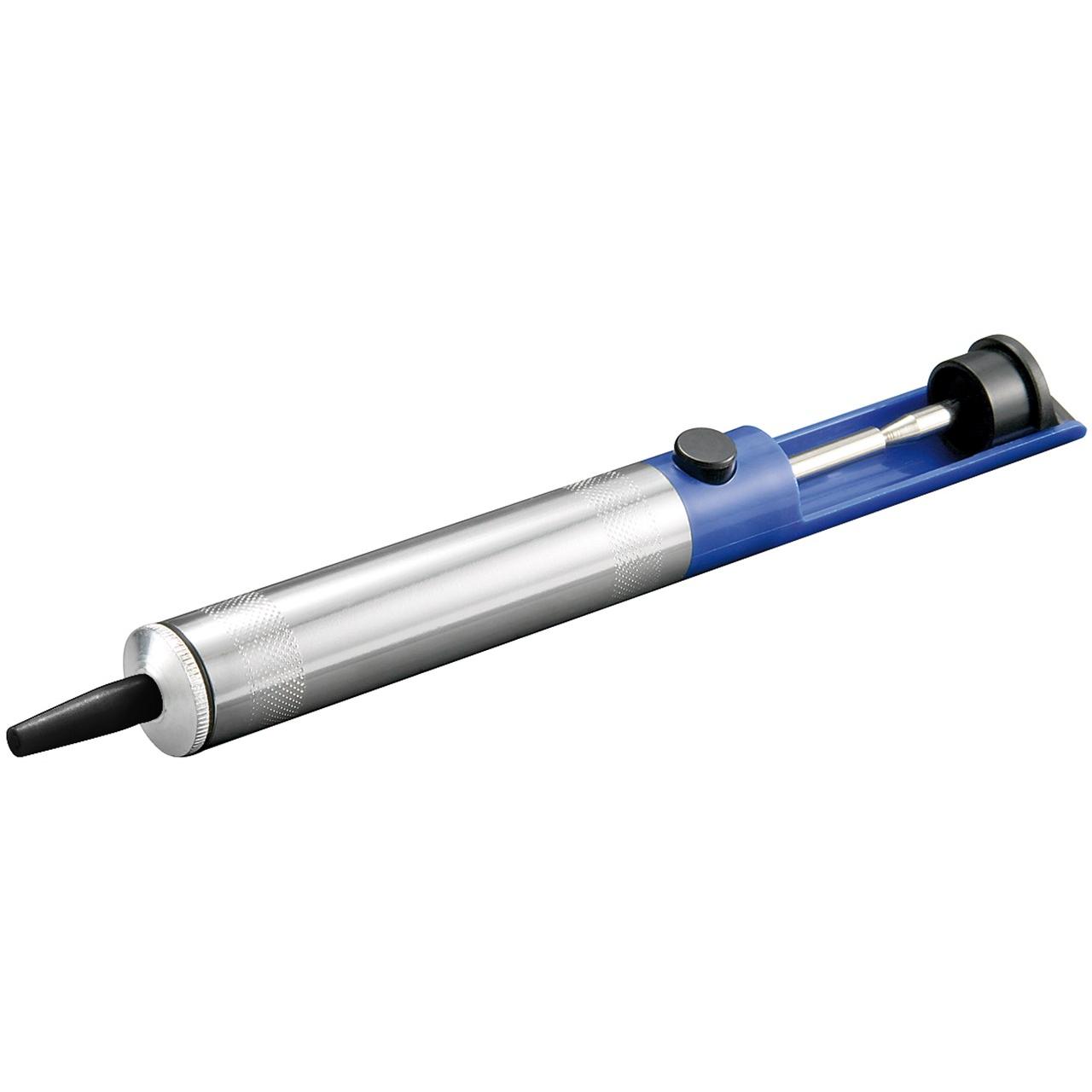 Goobay Pompa dissaldante in metallo leggero con punta in teflon HQ (Punta di dissaldatura), Accessori per saldatore