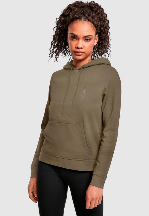 Produktbild Merchcode Ladies K Heart Basic Hoody - 127025 (L)