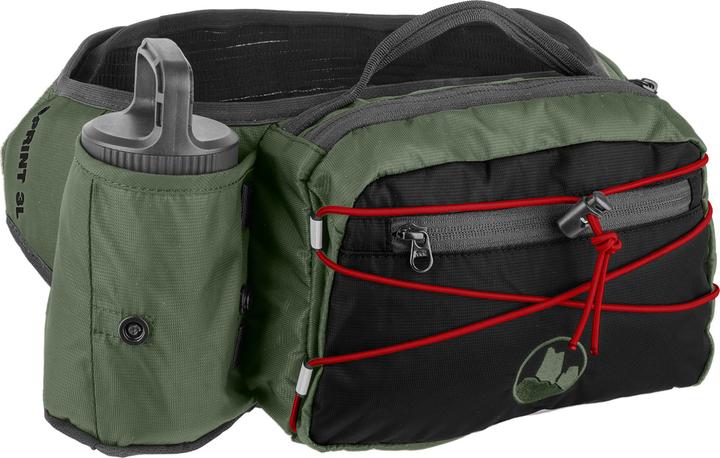 Immagine prodotto Kohla Sprint 3 Hüfttasche Verde Bronzo / Scarlatto / Caviale