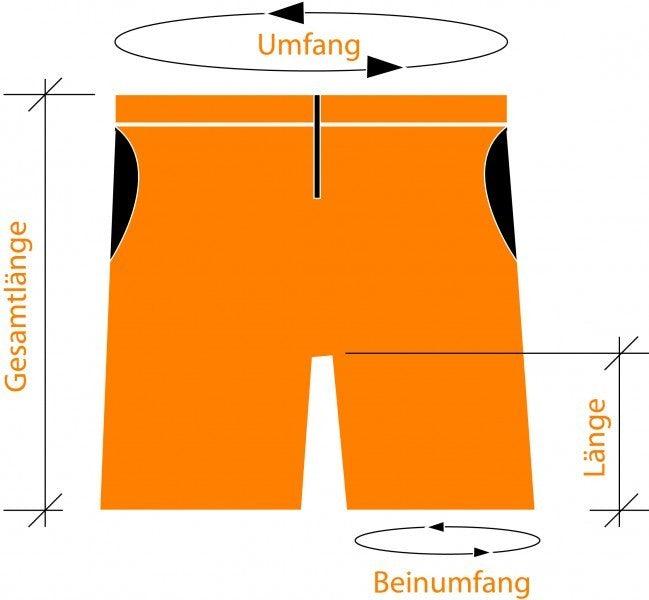 Produktbild Hermex Stylische Surfer Badehose Badeshorts Short Hose Grösse L (L)