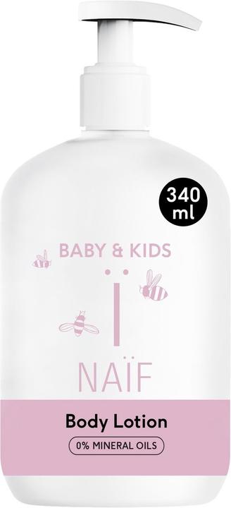 Naïf Weichmachende Körperlotion für Kinder und Babys (Body Lotion) 340 ml
