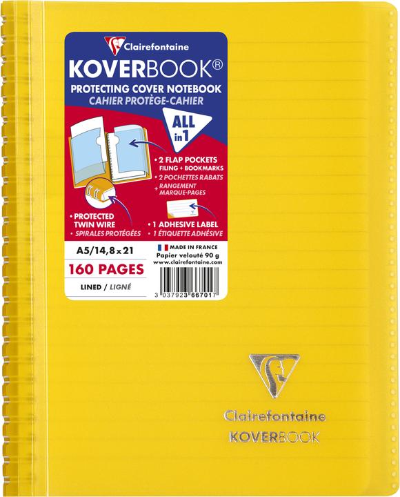 Immagine prodotto Clairefontaine Koverbook (A5, Righe)