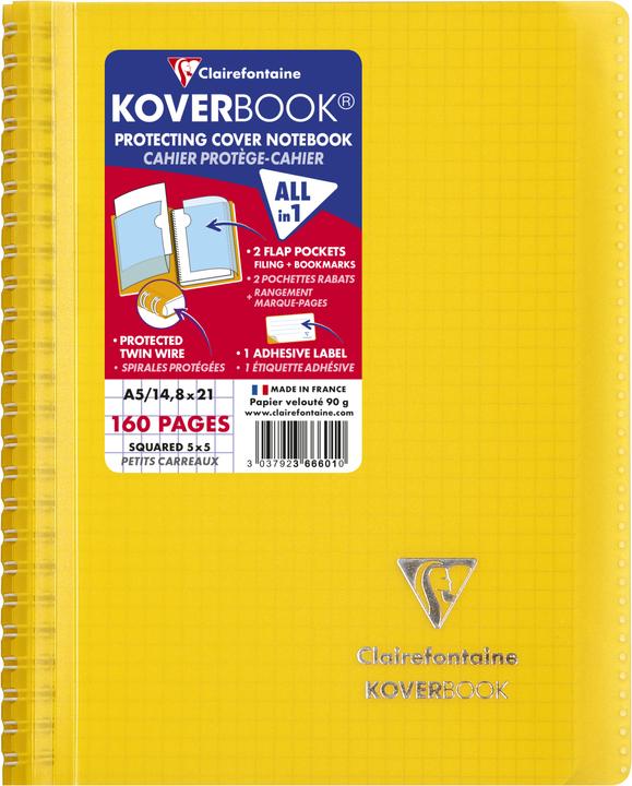 Produktbild Clairefontaine Koverbook (A5, Kariert)