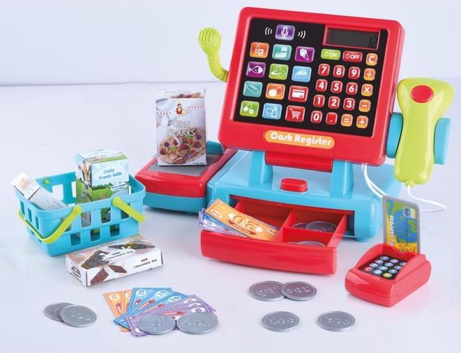 Produktbild Besttoy Supermarktkasse mit Zubehör - 34-teilig