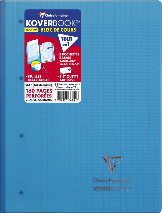 Actual product image Clairefontaine Koverbook (A4+, Lined, Hardcover)