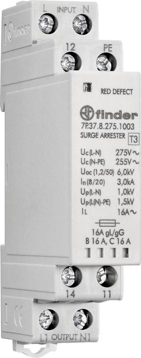 Produktbild Finder Überlastschalter Grau 16 A 1 W