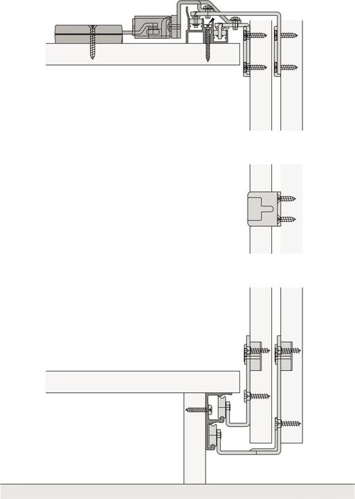 Actual product image HAWA Sliding door fittings -COMBINO 20 H, Forslide