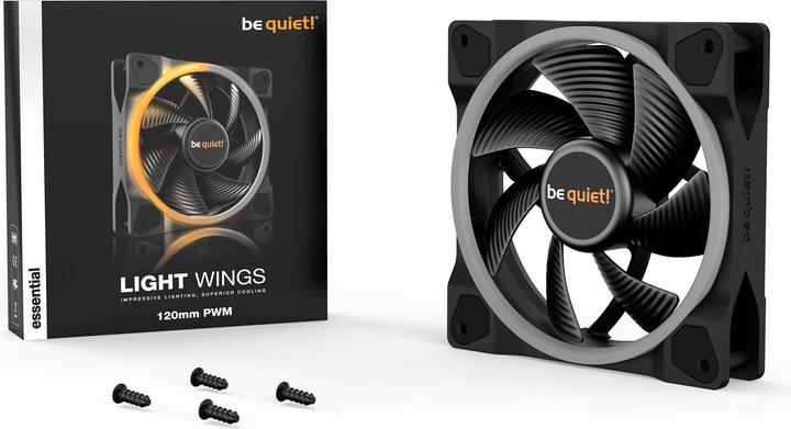 Actual product image be quiet! Light Wings (120 mm, 1 x)